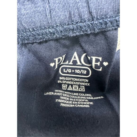 NWT The Children's Place Girl's Full-Length Leggings Navy Size L(10-12) - Picture 5 of 7
